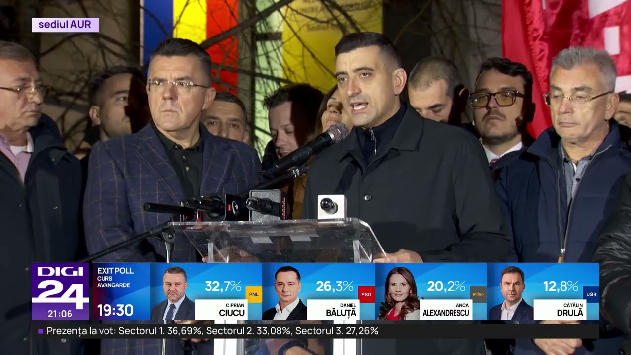 Alegeri București 2025. George Simion: &bdquo;Democrația a fost călcată &icirc;n picioare&rdquo;