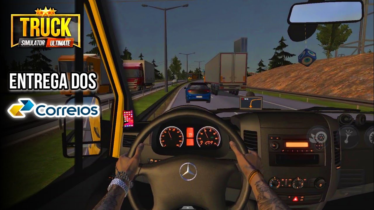 MOD : VAN DOS CORREIOS ( SPRINTER ) - TRUCK SIMULATOR ULTIMATE!!!