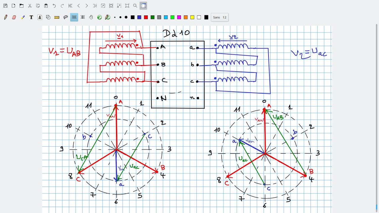 EP14# Couplages Dd0, Dd8, Dd6, et Dd10# Notion de l'indice horaire