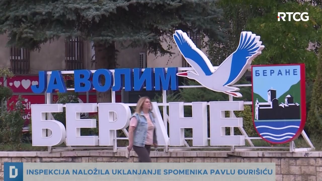 Bura zbog spomenika Pavlu Đurišiću, uhapšen Beranac - DNEVNIK