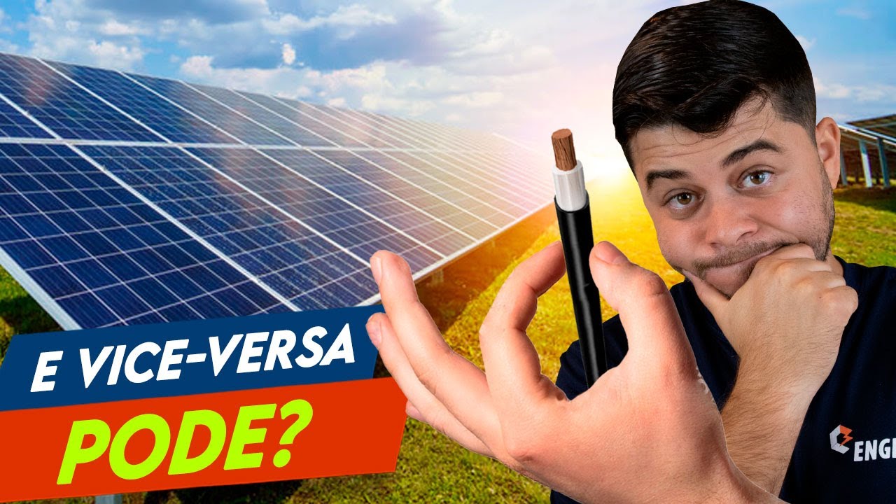 Por que NÃO POSSO usar CABO COMUM para ENERGIA SOLAR? 🤔