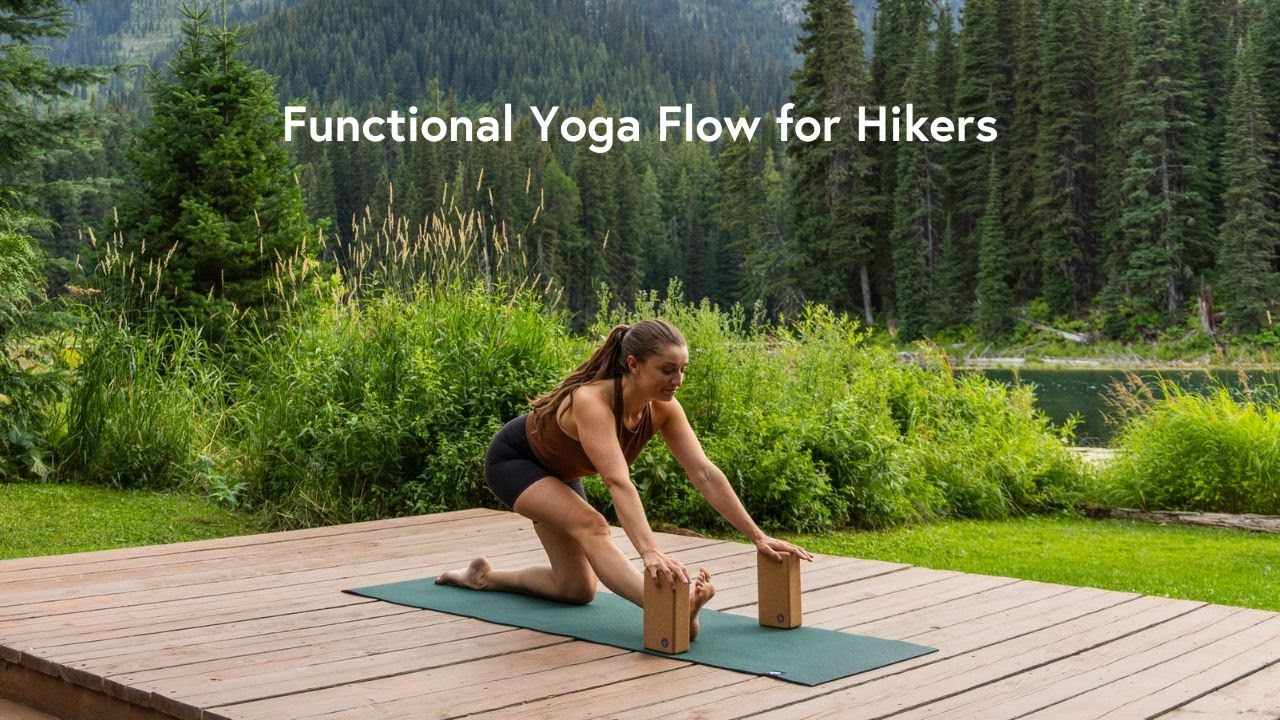 25 Minute Functional Yoga Flow for Hikers – Warm Up Before Your Hike