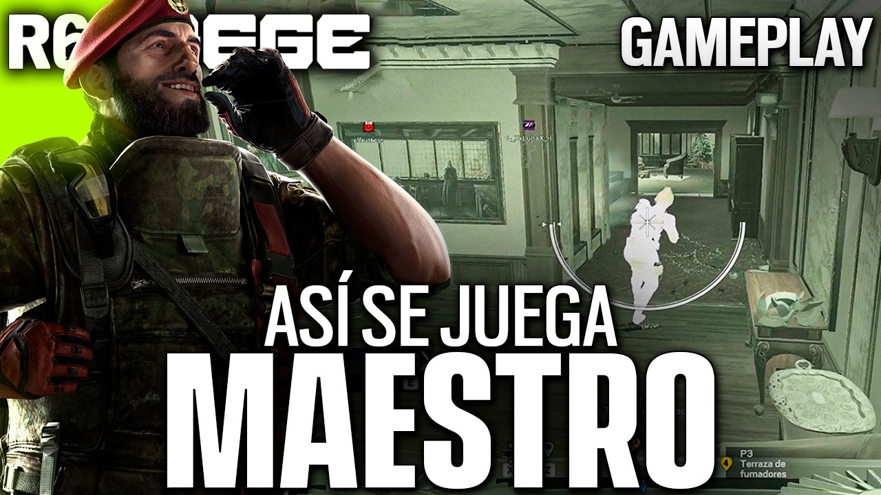 ASÍ se JUEGA MAESTRO en RAINBOW SIX SIEGE 😏