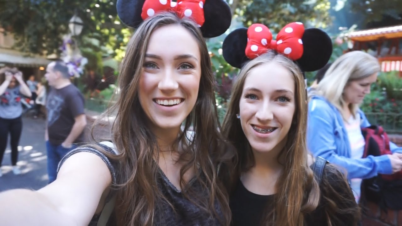 Disneyland with Lindsay and Abby! | Gardiner Sisters Vlog