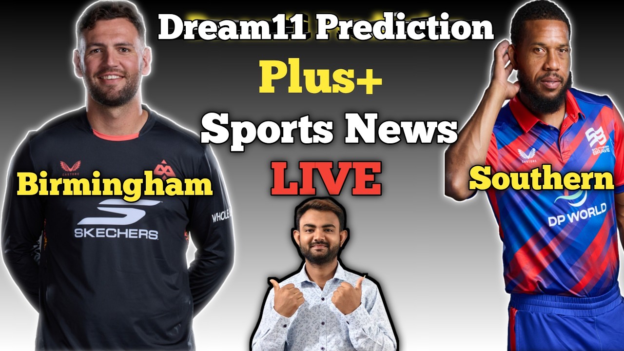 SOB vs BPH Dream11 Team | Southern Brave vs Birmingham Phoenix The 100 | Pritam ki cricket class