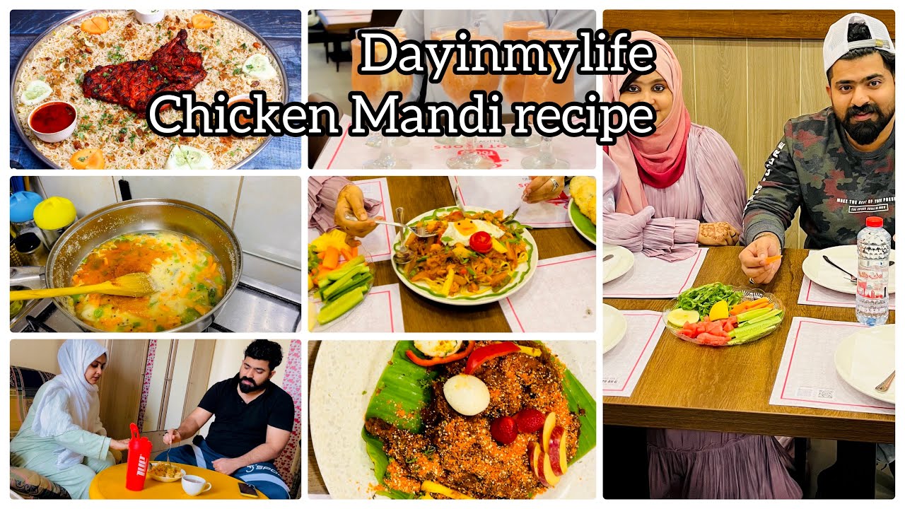 Fullday Busy Morning to Evening routine of Indian girl 👧with chicken mandi recipe