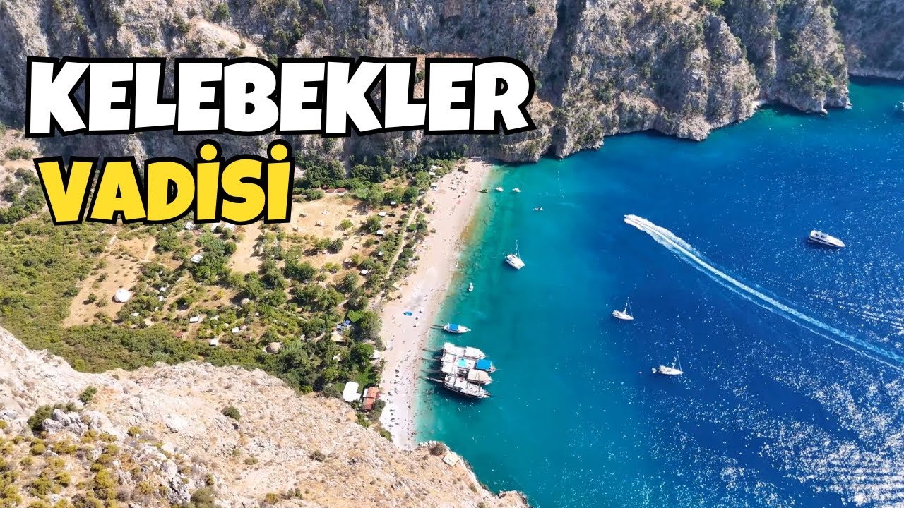 Kelebekler Vadisinin Tepesinde Fransızlarla Kamp Yaptım! l ÖLÜDENİZ FETHİYE MUĞLA ~127