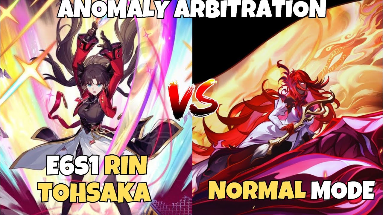 E6S1 Rin Tohsaka VS King In Check Anomaly Arbitration | AA | HSR 4.4 BETA