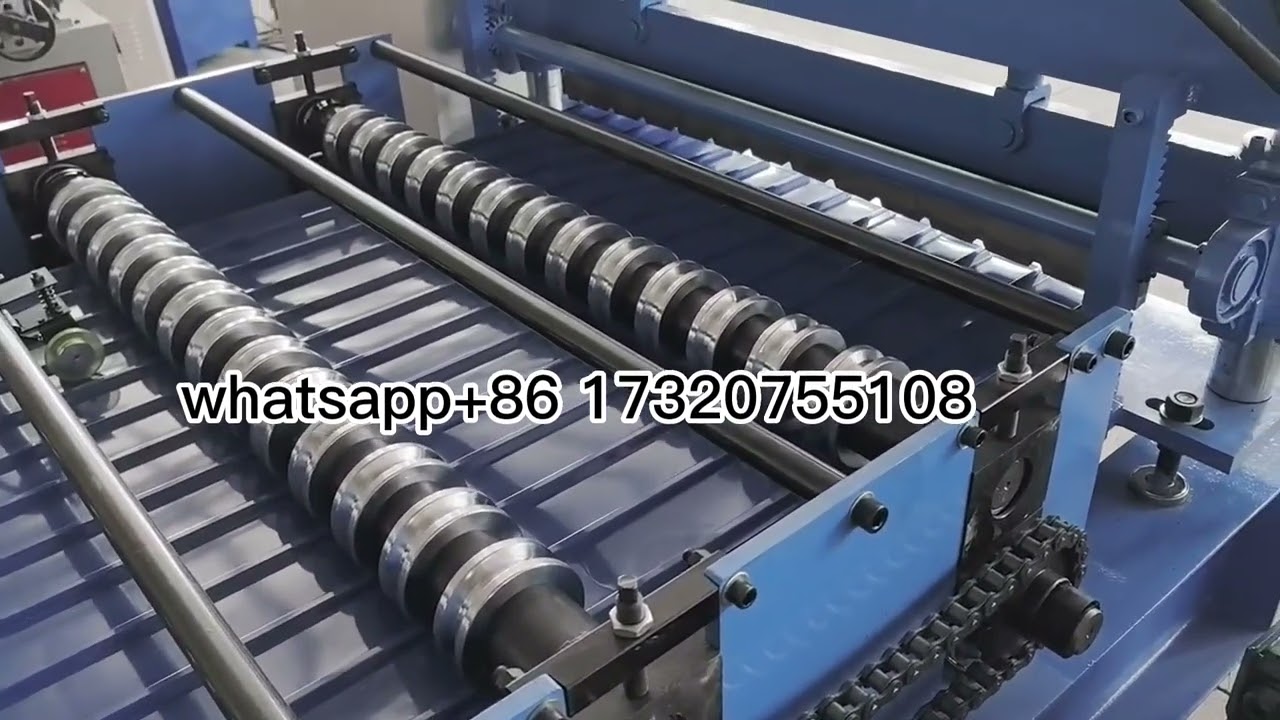 Roofing Roll Forming Machine #rollforming  #rollingmachine #omegakeel #ridgecap #glazedtiles
