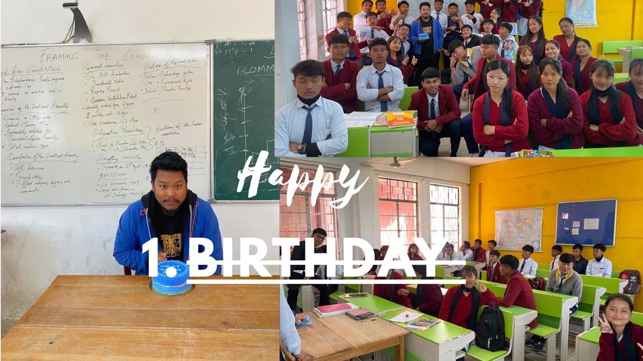 BIRTHDAY WISHES TO OUR CLASS TEACHER IN JNV KHAWZAWL MIZORAM 