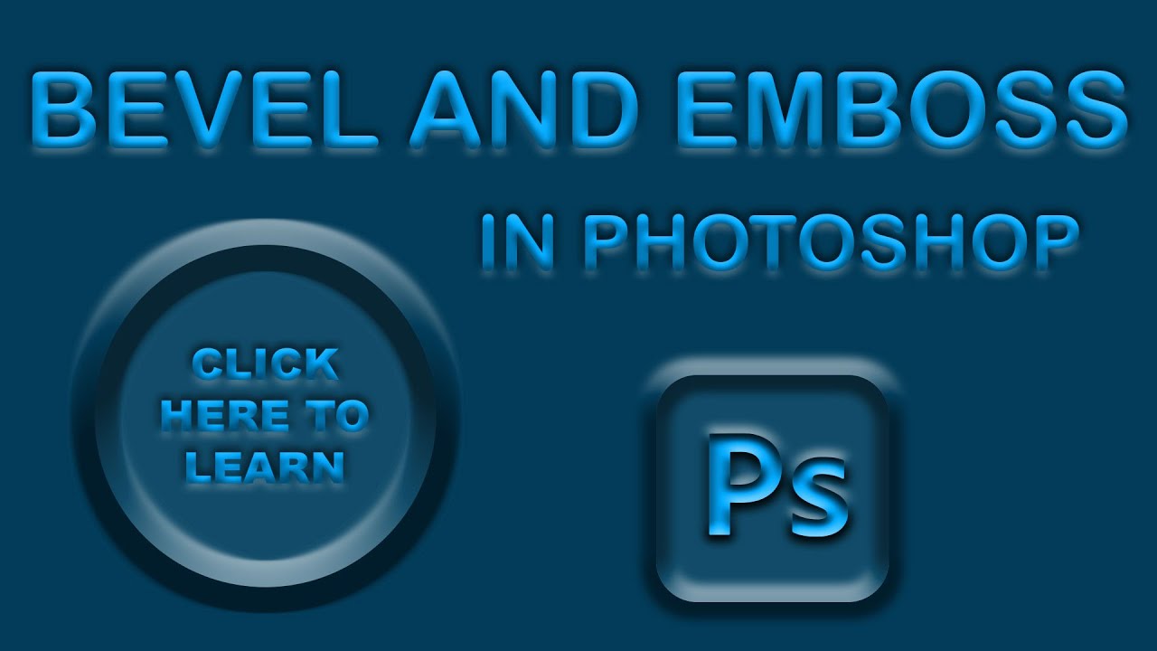 Bevel And Emboss Layer Style In Photoshop #photoshop #graphicdesign #design #photoshoptutorial