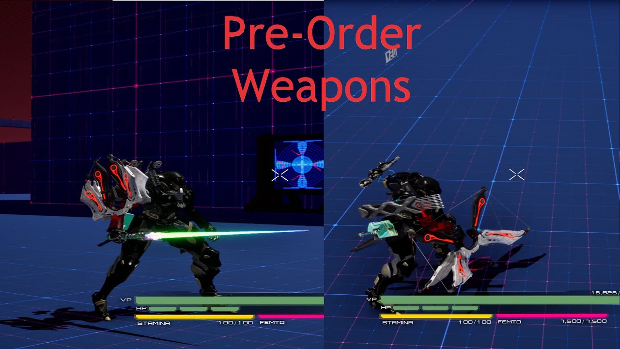 Daemon X Machina: Titanic Scion - Pre-Order weapons