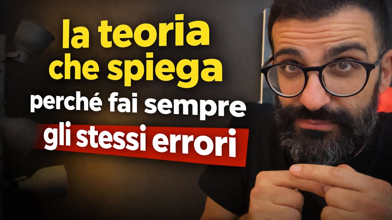 La teoria che spiega perché fai sempre gli stessi errori 