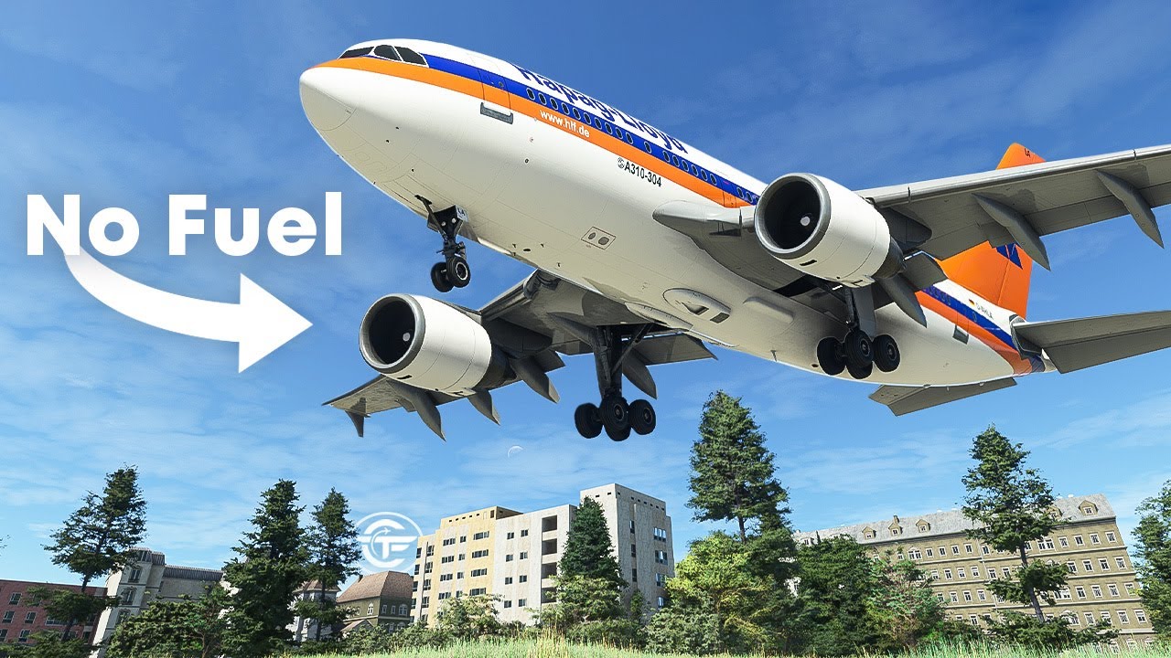 All Engines Shut Down in Mid-Flight | Running Out of Fuel over Europe