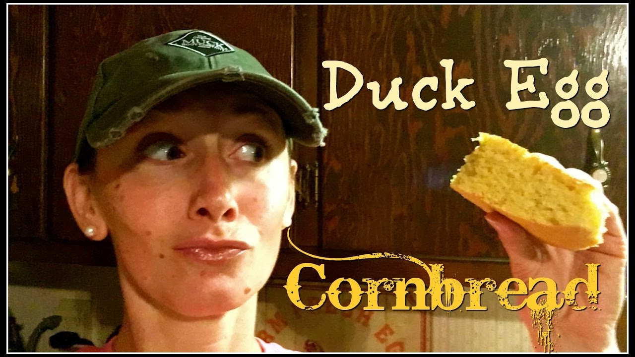 Amazing Duck Egg Cornbread!~