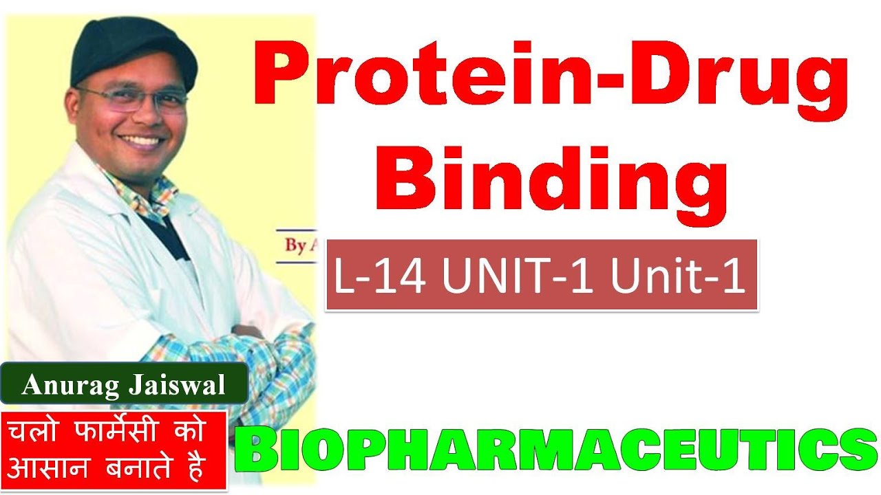 Protein-Drug Binding | Factors affecting Protein drug Binding  L-14 UNIT-1 Biopharmaceutics 6th Sem