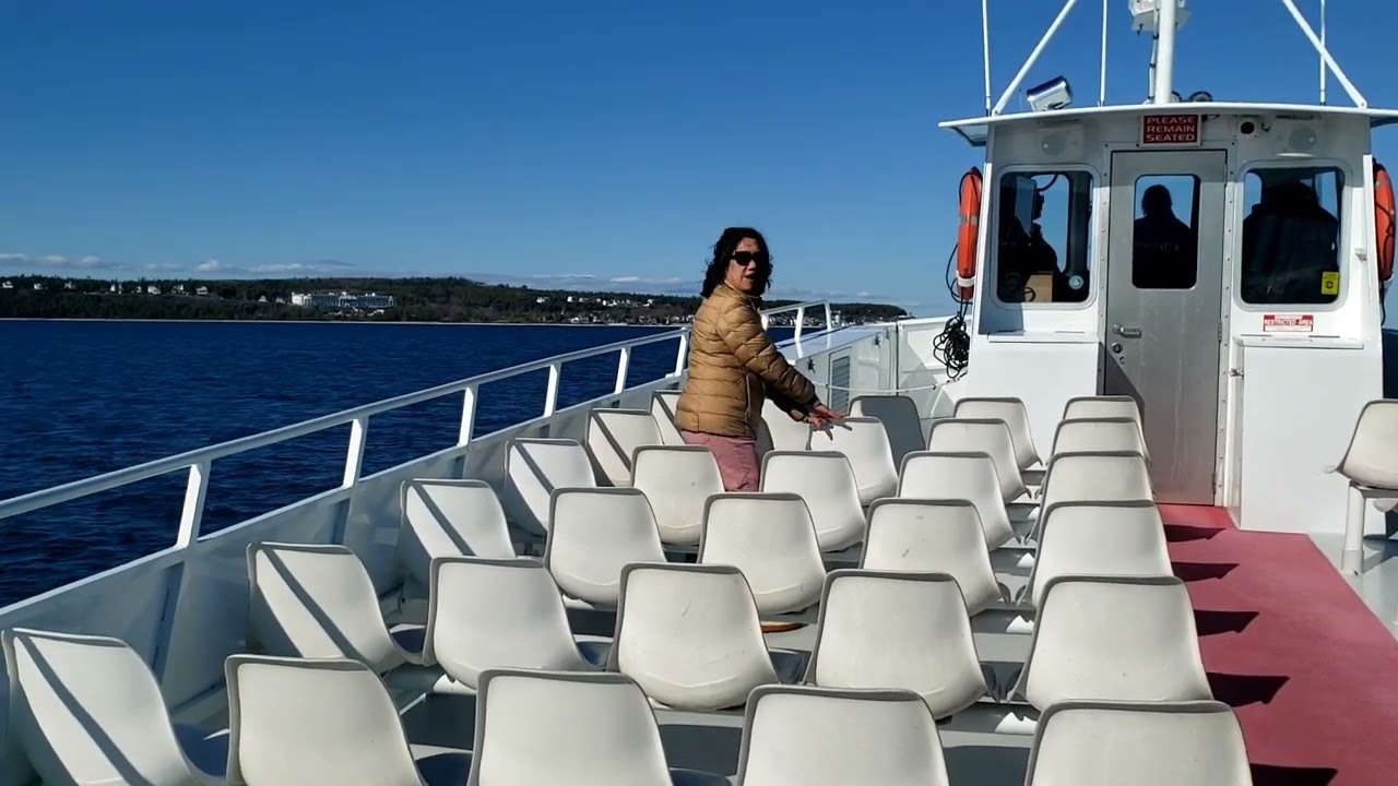 Shepler's Ferry ride to Mackinac Island Michigan