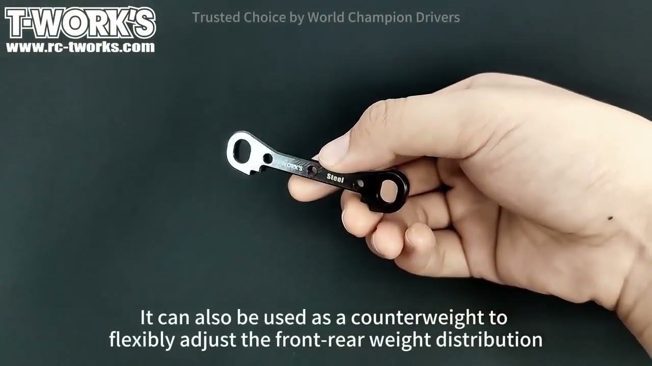 Bulletproof Front End! T-Works Steel Lower Sus Mount for Mugen MBX-8R/MBX8 🏎️💪