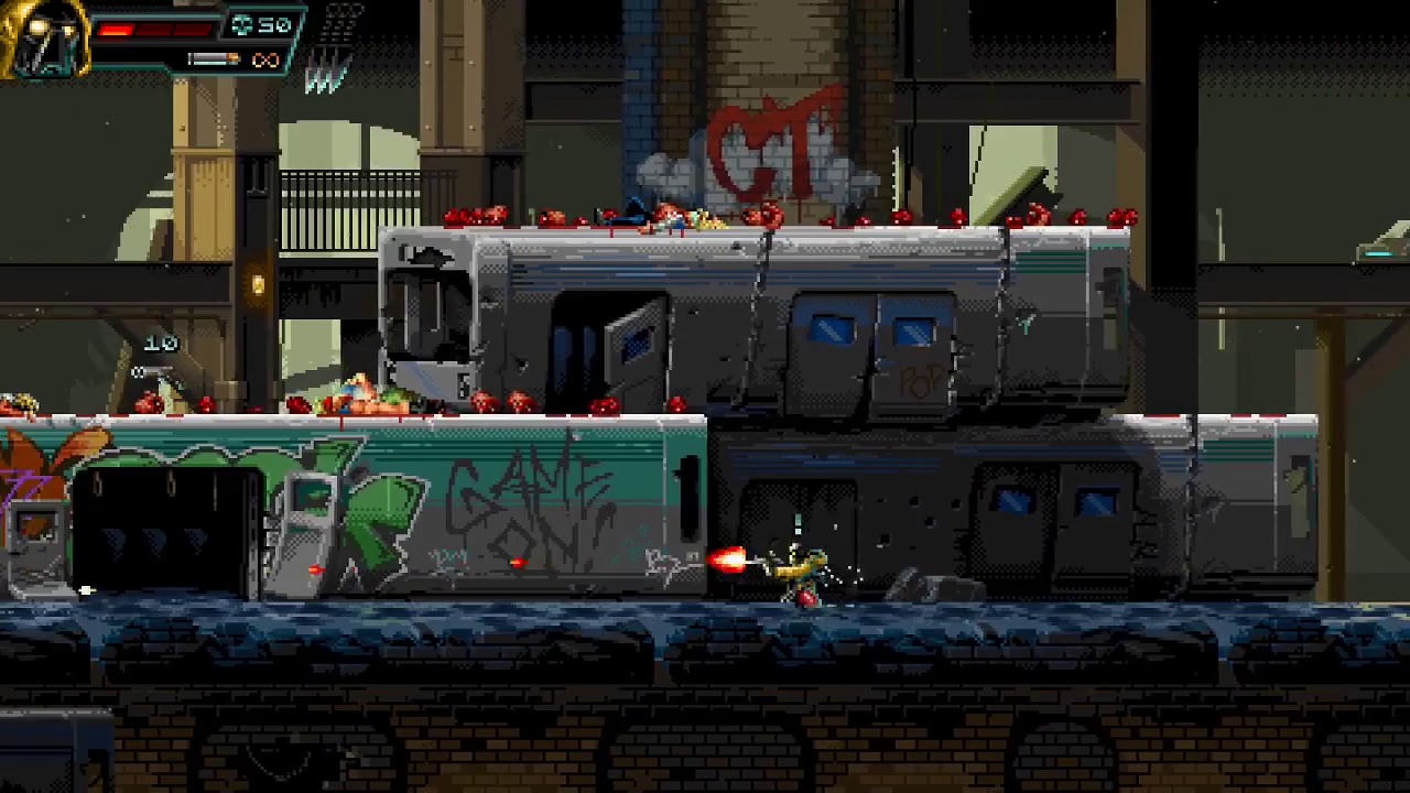 Huntdown - Area 2-4 Teddy Taxman - Badass Difficulty, All Objectives , No Miss