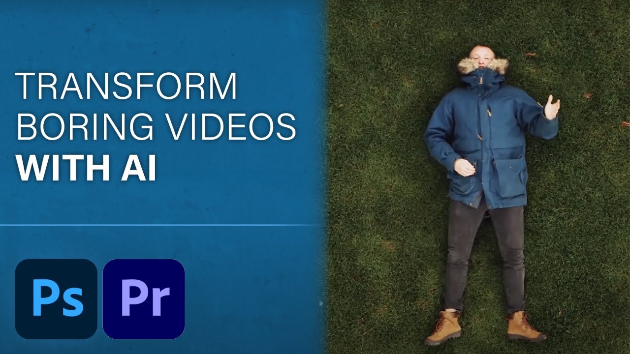 Enhance Videos w/ Generative Fill in Photoshop & Premiere Pro | Photoshop in Five | Adobe Photoshop