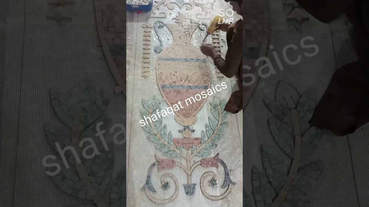 how to create marble mosaics