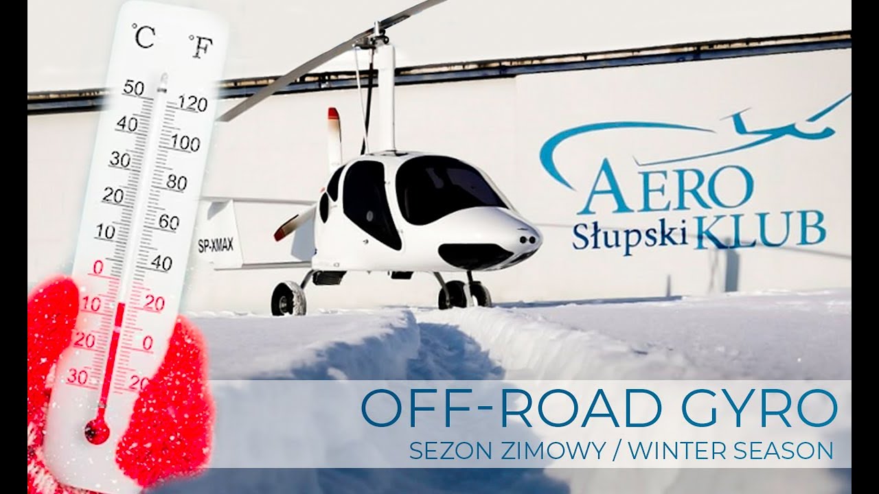 OFF-ROAD GYRO / Test flights in winter