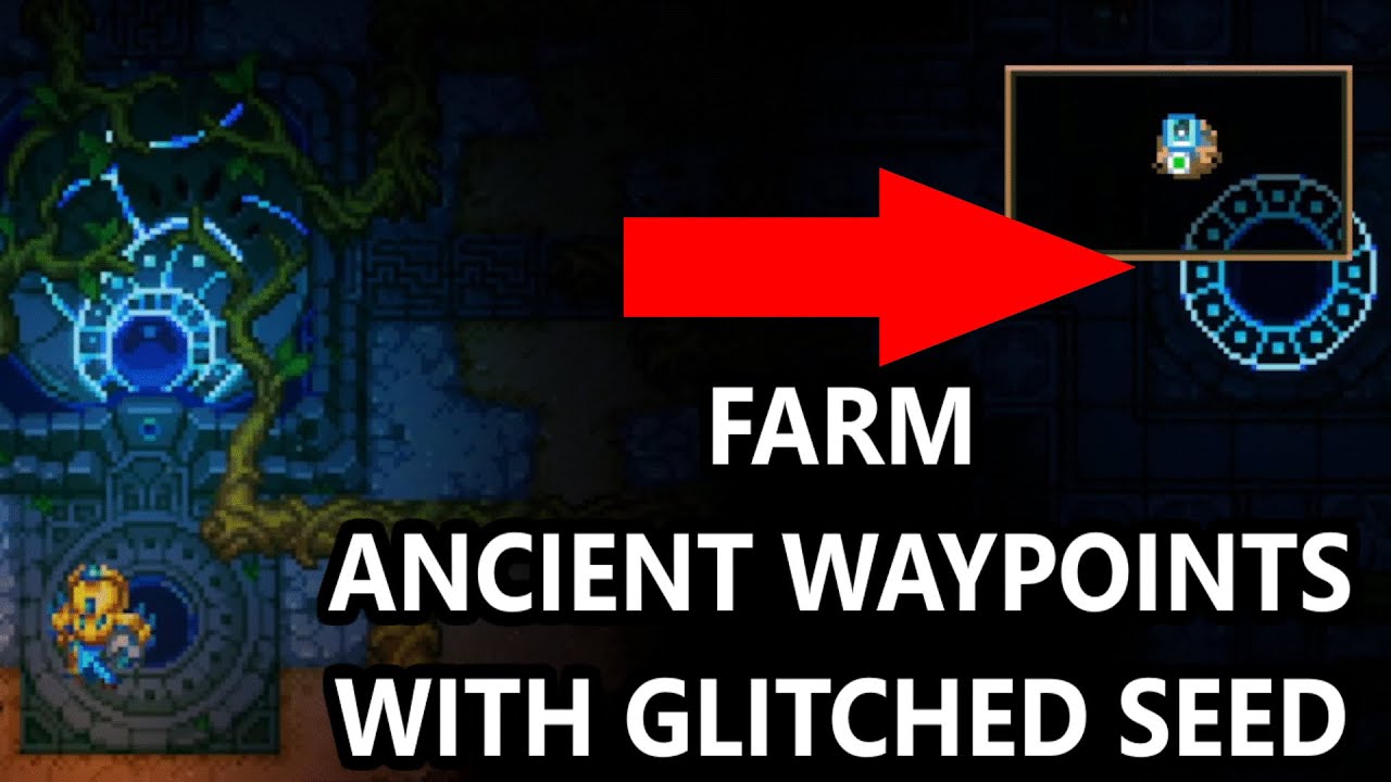 Core Keeper Ancient Waypoint Farm - Glitched Core Keeper Seed