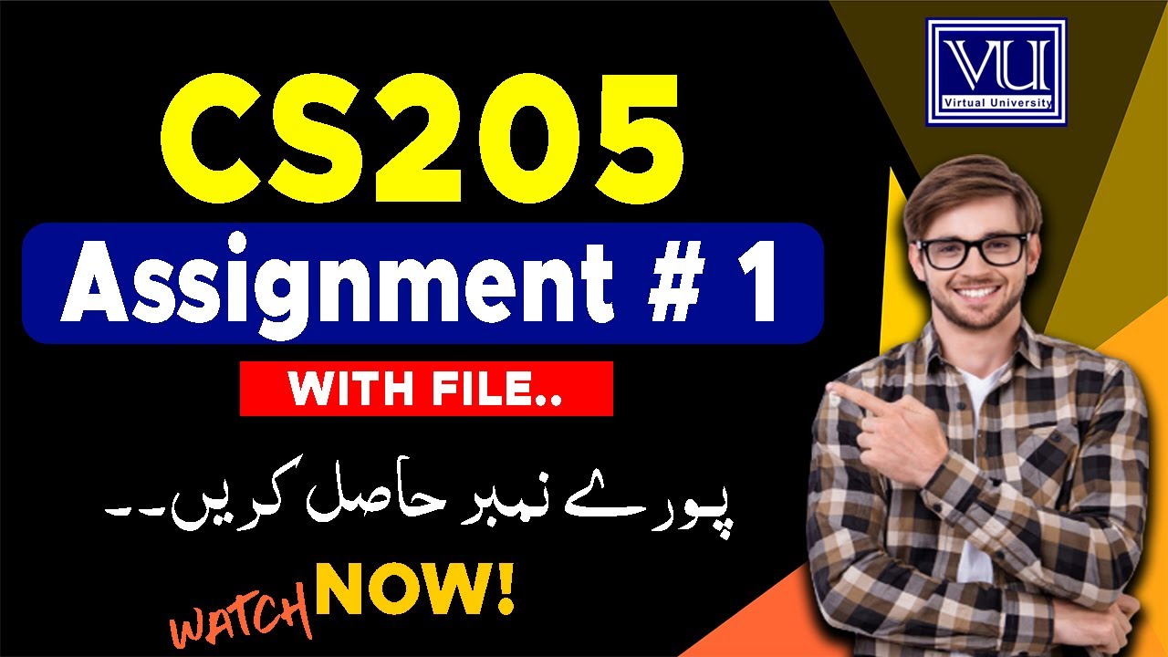 CS205 Assignment # 1 Solution 2023 with File | The Merciful Academy