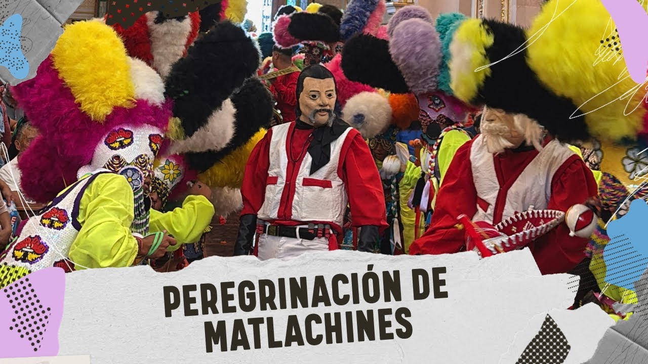 Peregrinación de MATLACHINES en Aguascalientes