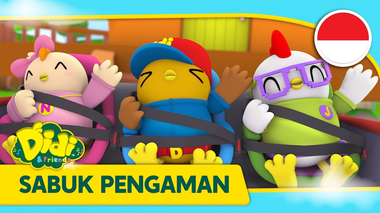 Lagu Sabuk Pengaman | Lagu Anak Indonesia | Didi & Friends Indonesia