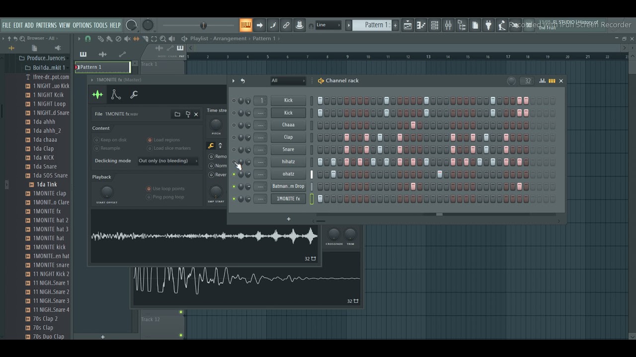 Aggressive old school boom bap drumbreak: drumloop sample demo tutorial (by N&eacute;gusfirst)