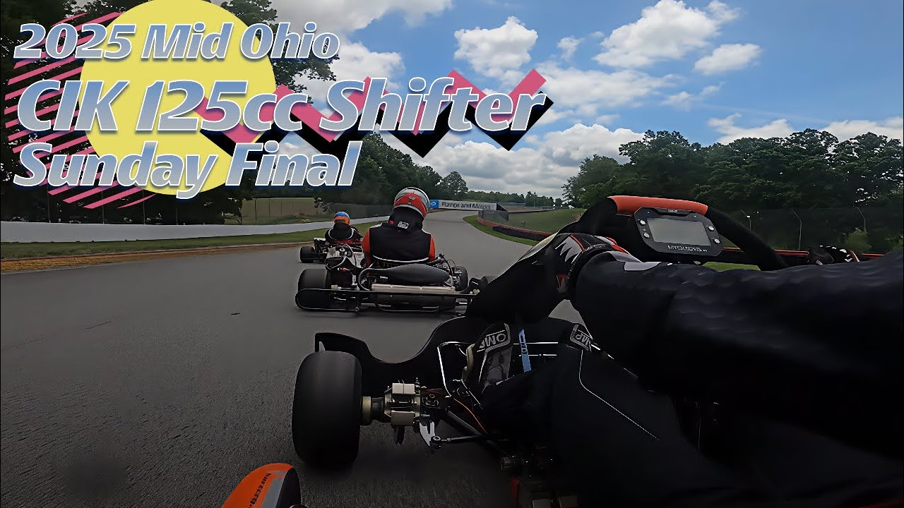 2025 Mid Ohio CIK 125cc Shifter Sunday Final