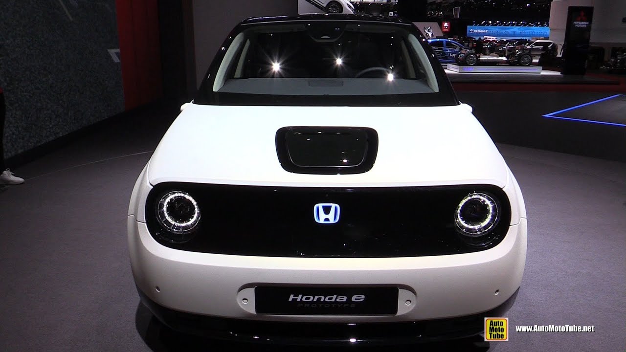 2020 Honda e Electric Vehicle - Exterior and Interior Walkaround - Debut at 2019 Geneva Motor Show