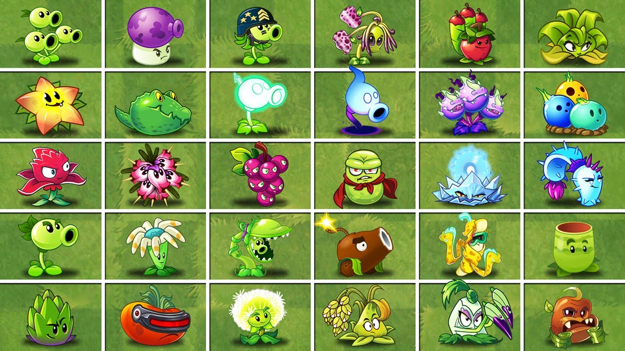 PVZ 2 - New And Old Plants Battlez - Plant vs Plant Who Will Win?