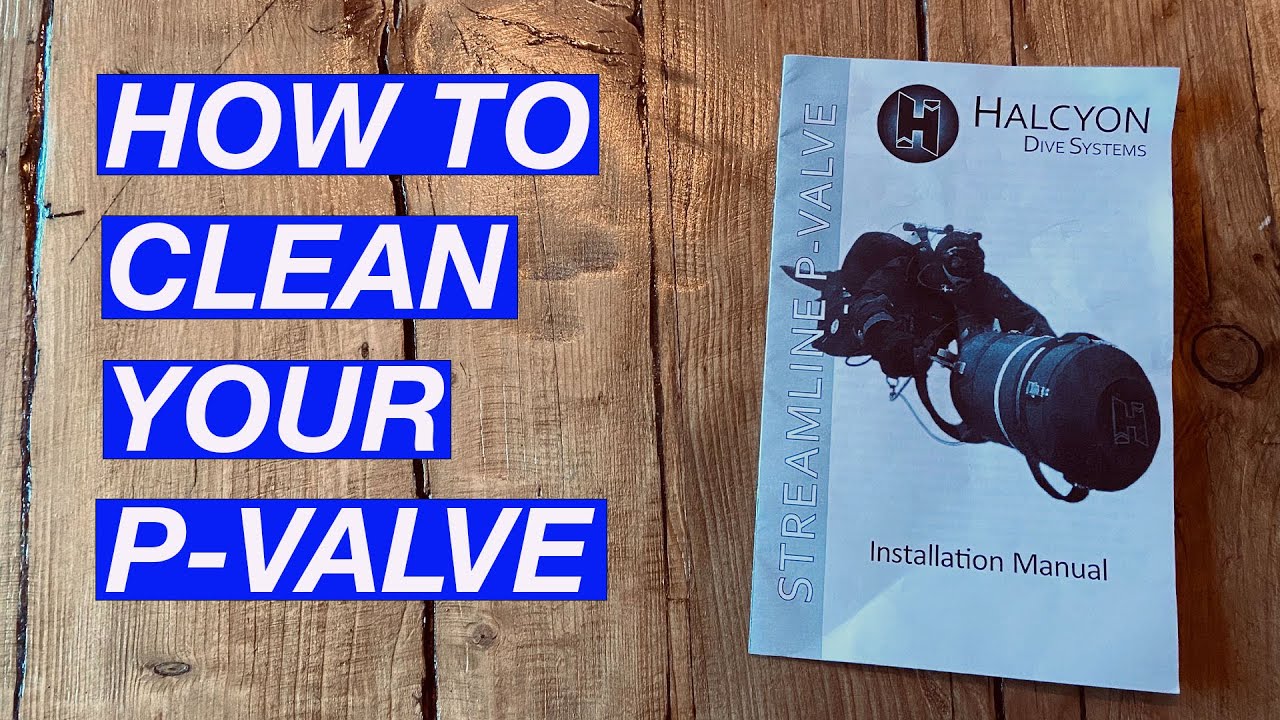 HOW TO CLEAN YOUR P-VALVE | Why rinse our Tinkle Valve after every scuba dive | Halcyon Light Monkey