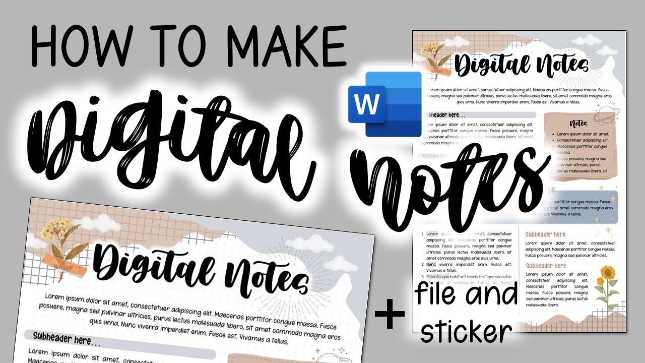 Aesthetic Notes on Microsoft Word