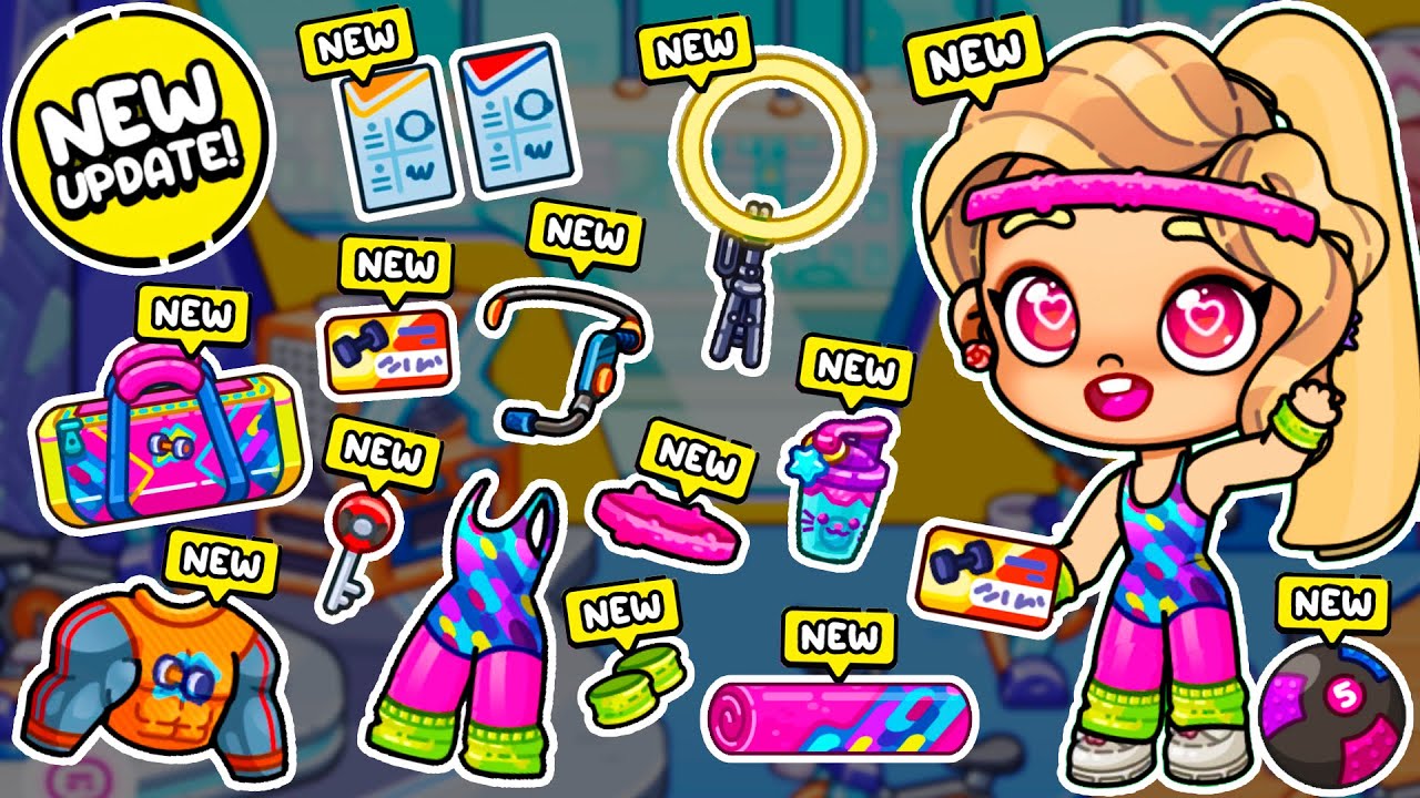 ⭐UPDATE! ALL SECRETS GYM UPDATE in AVATAR WORLD | PAZU
