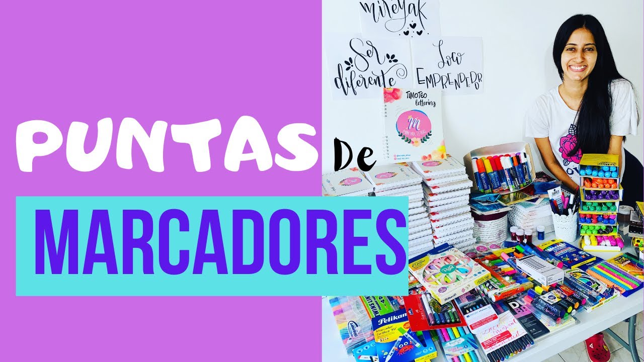 HABLEMOS DE PUNTAS DE MARCADORES - MIREYAK