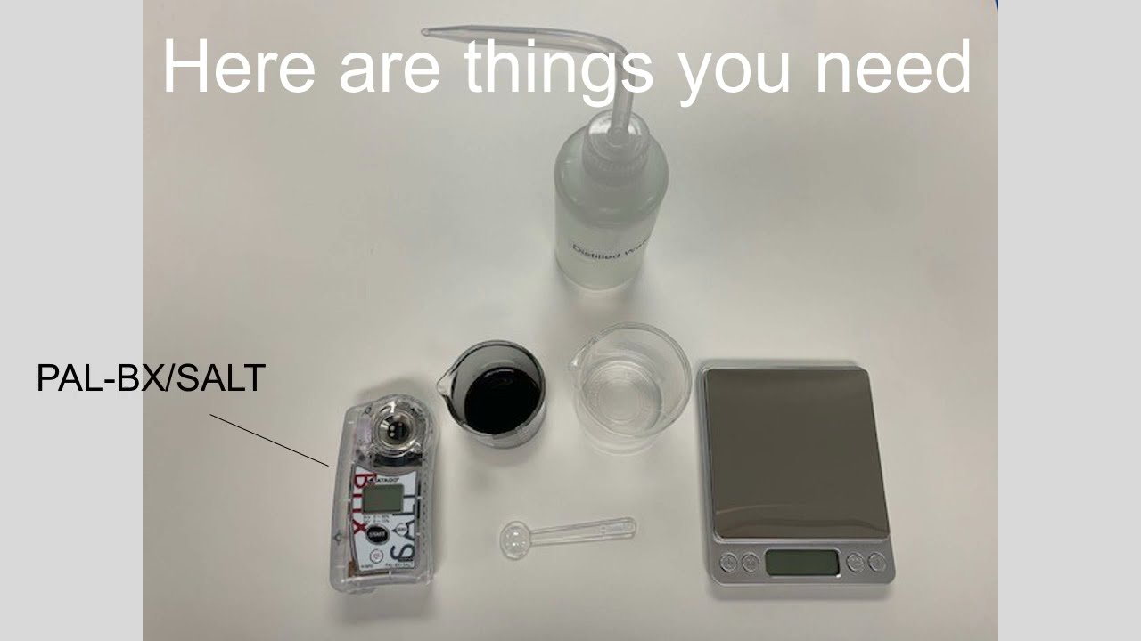 PAL-BX/SALT: How to measure?