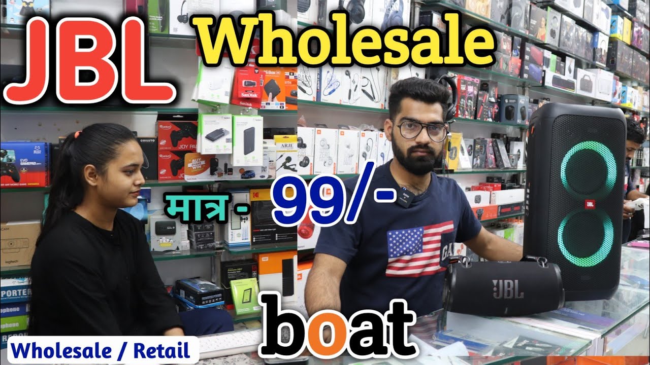 jbl Wholesale || 💕🔥||  jbl mobile accessories wholesale Nehru place || Boat wholesale