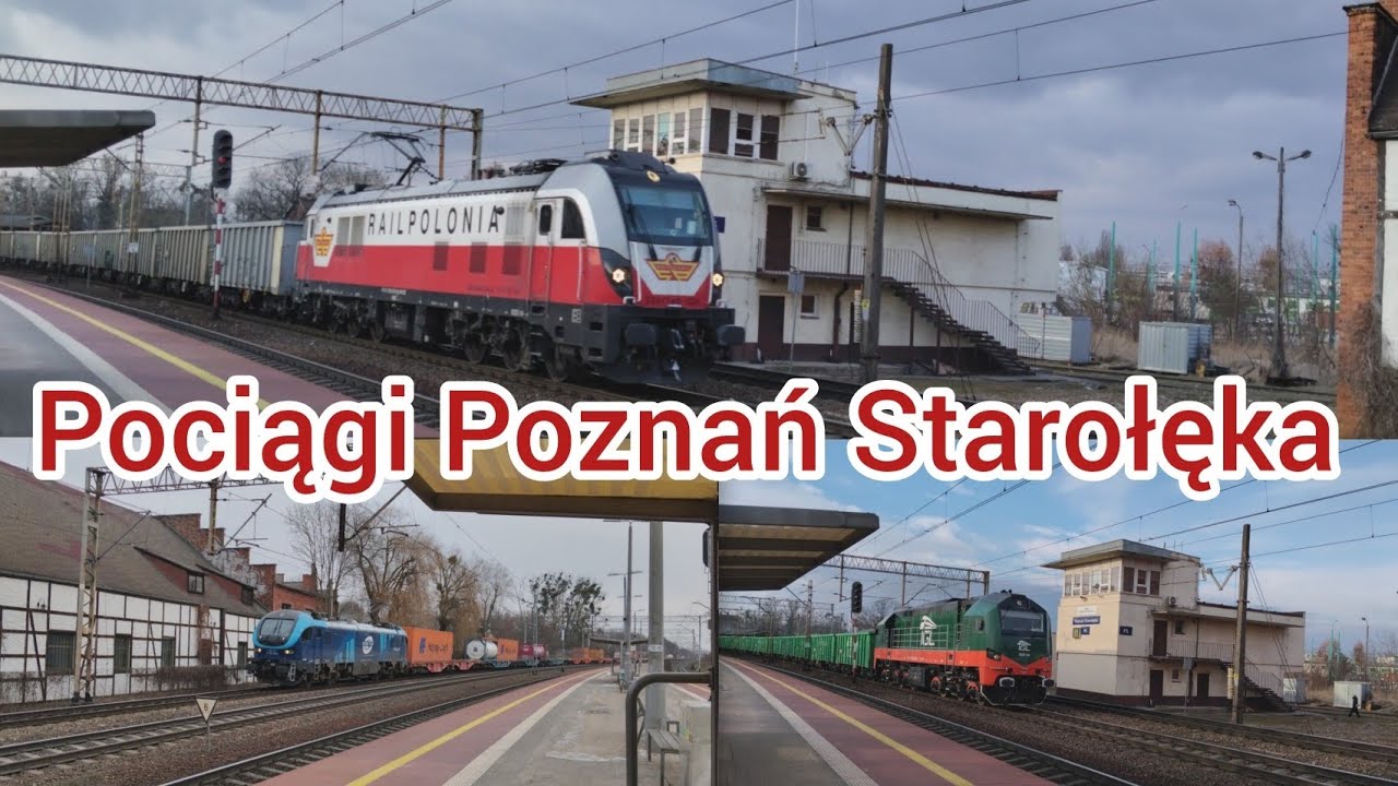 Pociągi Poznań Starołęka (luty 2026)