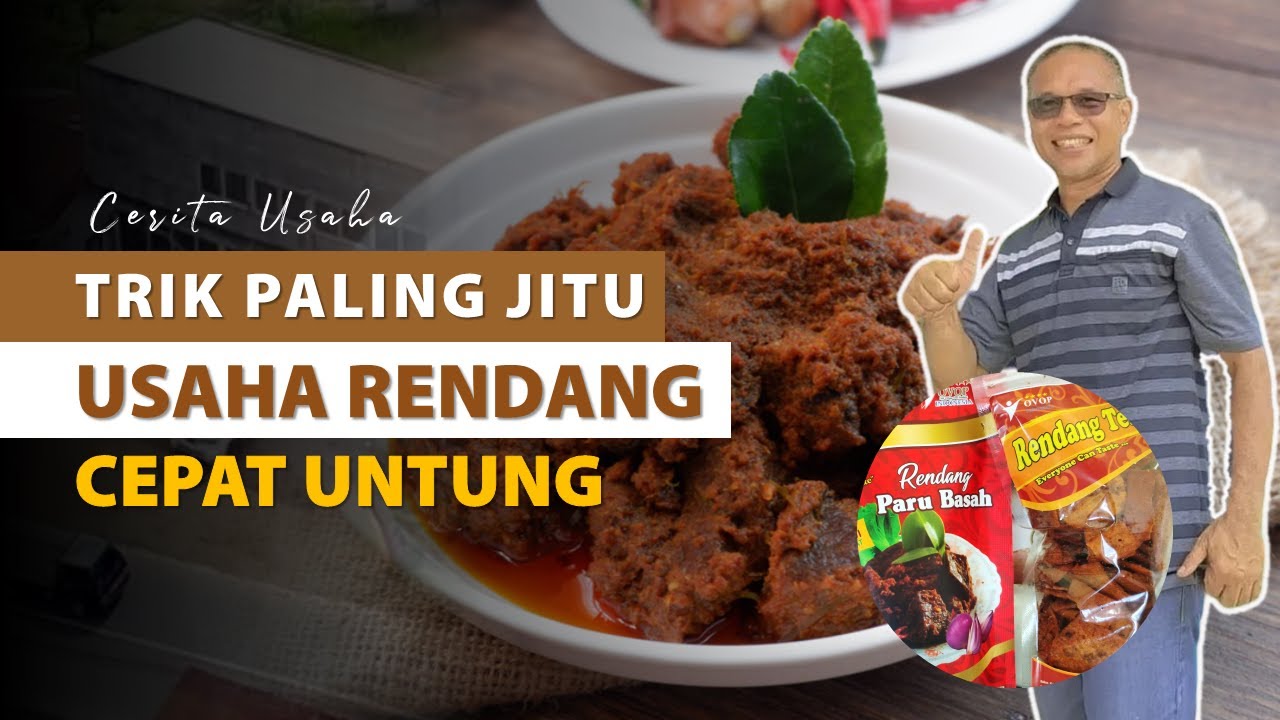 Inspirasi Usaha ! Kisah Inspiratif Dapoer Rendang Riry Merintis Usaha Bisnis Rendang Kemasan