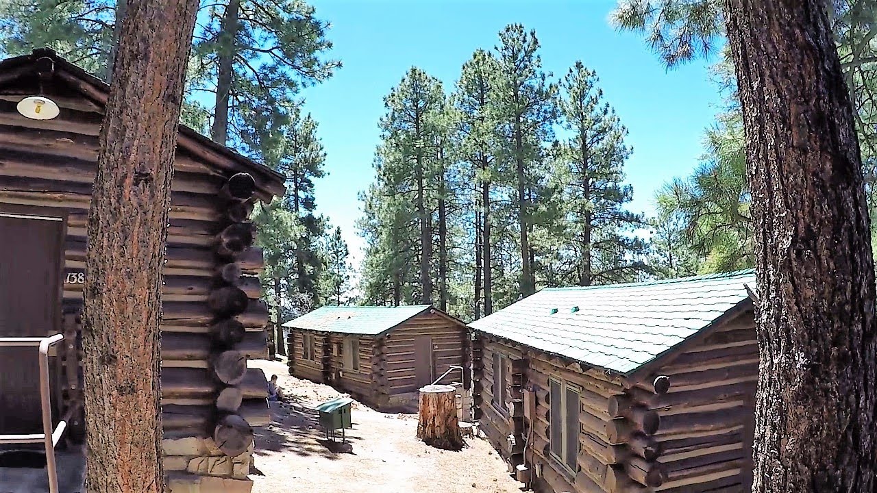Destroyed by Wild FIRE! Grand Canyon North Rim Cabins, GONE, This is What They Used to Look Like