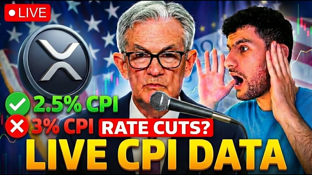 LIVE CPI DATA: BREAKS 3%?? (Markets React) &ndash; Powell vs Trump