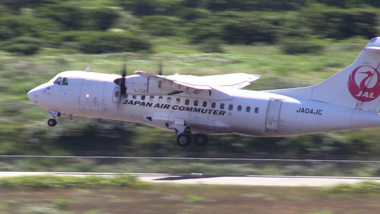 25/08/12 利尻空港 北海道エアシステム HAC ATR 42-600 (JA04JC) Departure from Rishiri Airport, RJER