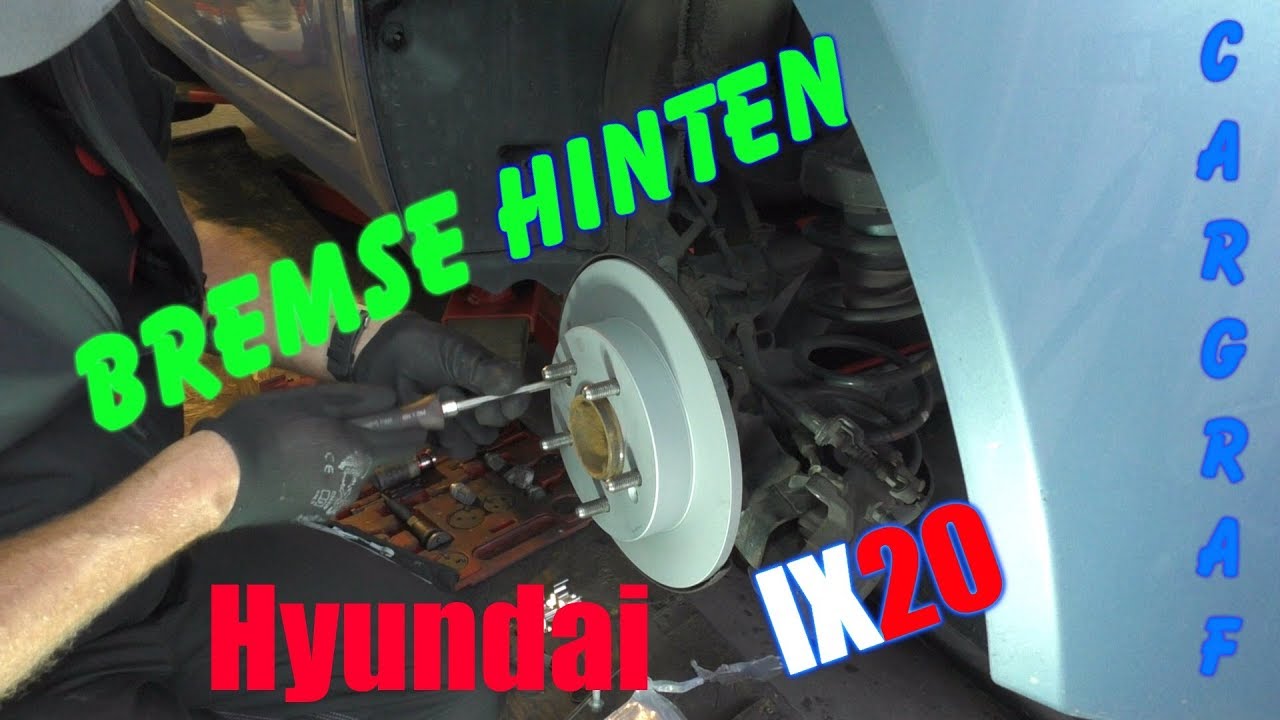 Hyundai IX20 - Bremsen hinten wechseln