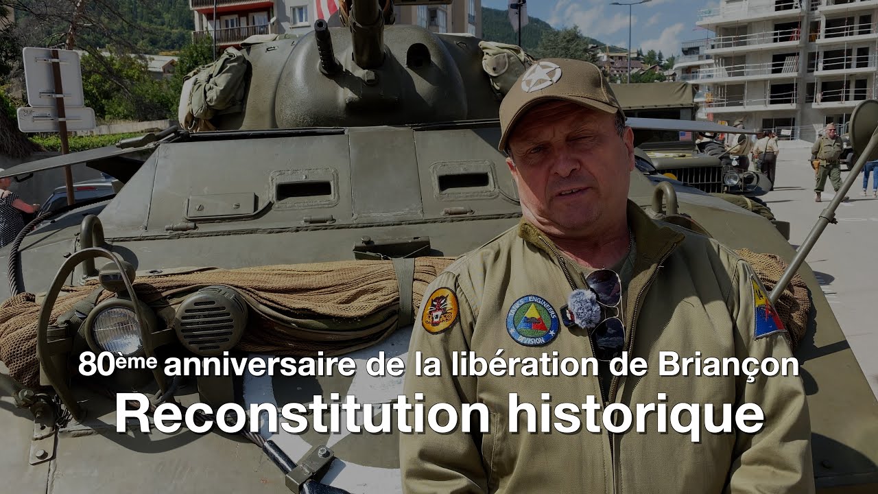 Reconstitution historique pour les 80 ans de la libération de Briançon