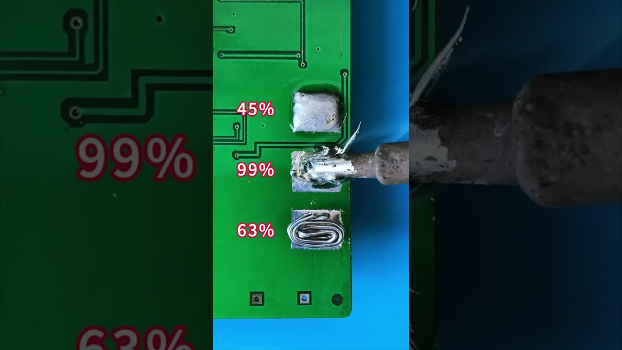 Choose a good solder wire for a smoother soldering experience. #solderwire  #solder #reels #shorts