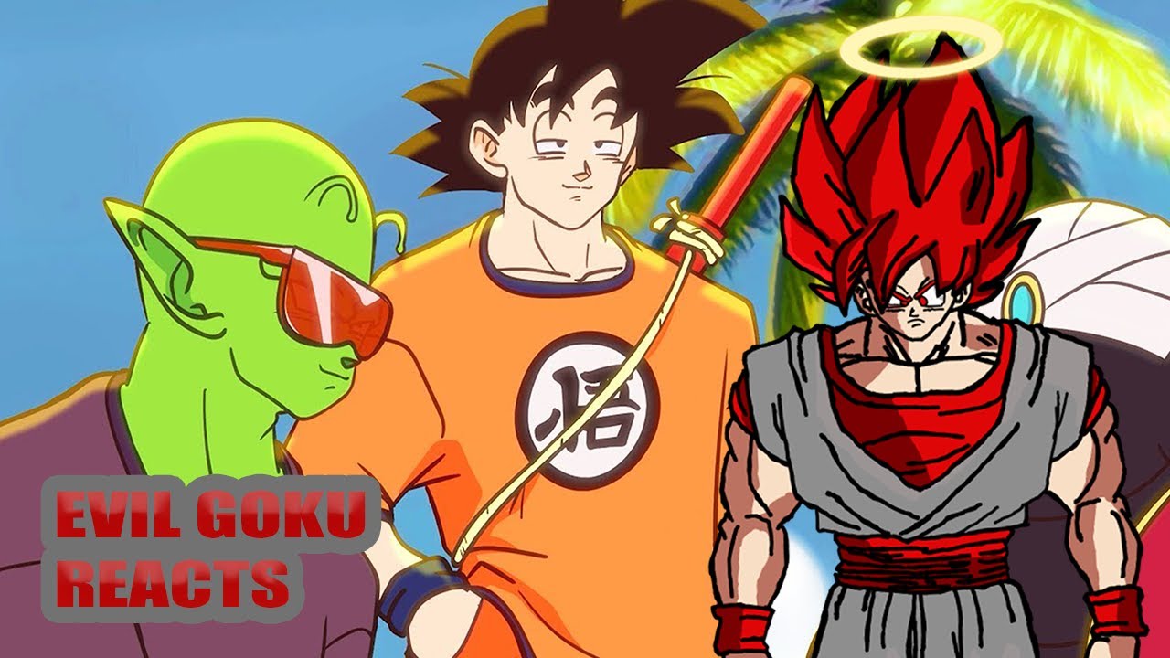 Evil Goku Reacts To Goku RAPS LIKE HE'S FROM TEXAS!