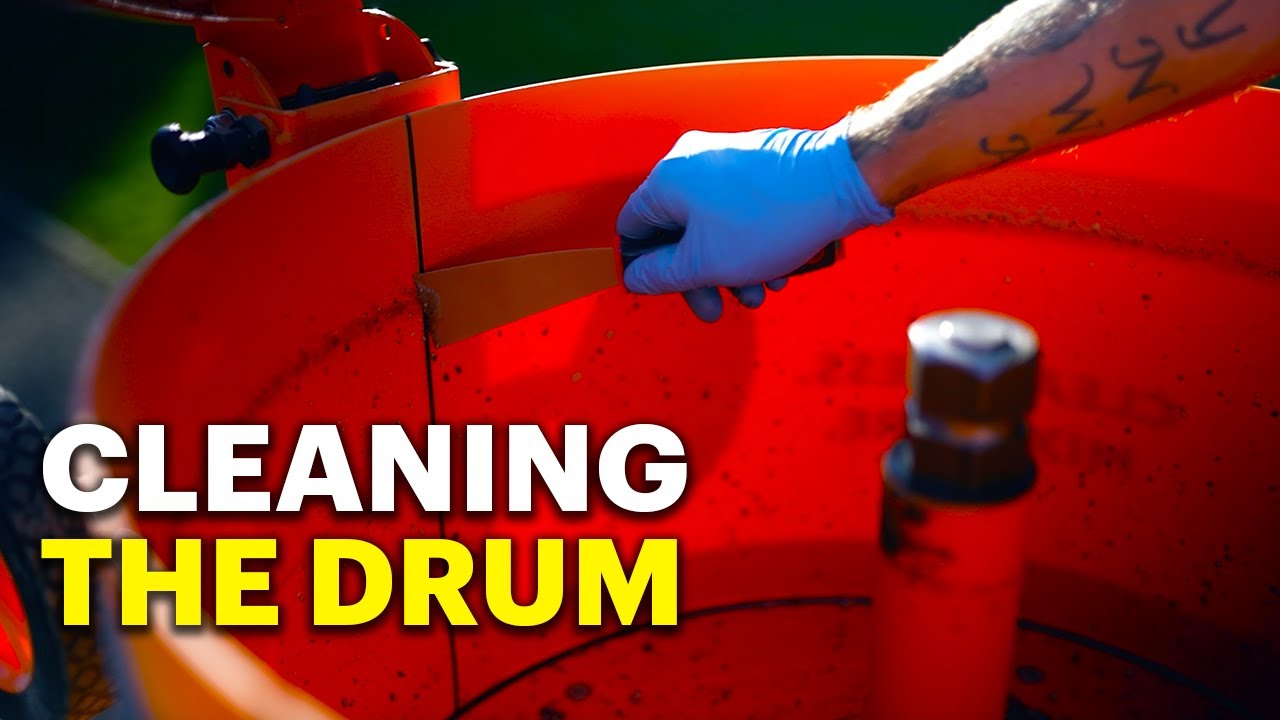 How To Clean A Forced Action Mixer | RHINOVATOR 120L